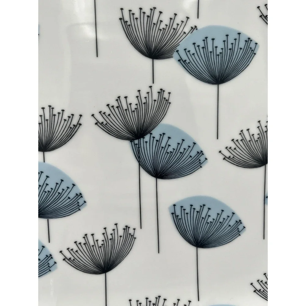 Sanderson Portmeirion Dandelion Clocks Sandwich Tray Platter Retro MCM 12